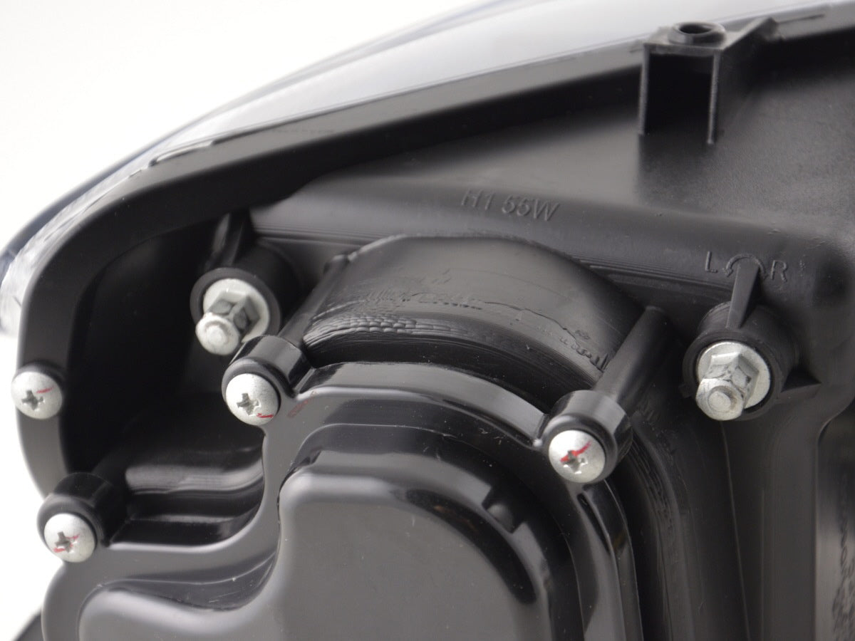 Scheinwerfer Set Daylight LED TFL-Optik Mazda 6 02-07 schwarz Scheinwerfer Set Daylight LED TFL-Optik Mazda 6 02-07 schwarz